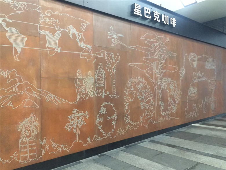 台山耐候钢幕墙